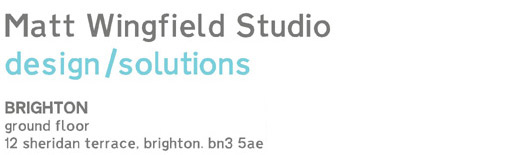 Matt Wingfield Studio - design/solutions